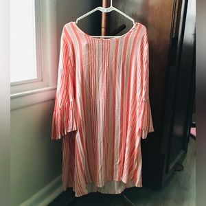 Umgee USA orange stripe dress